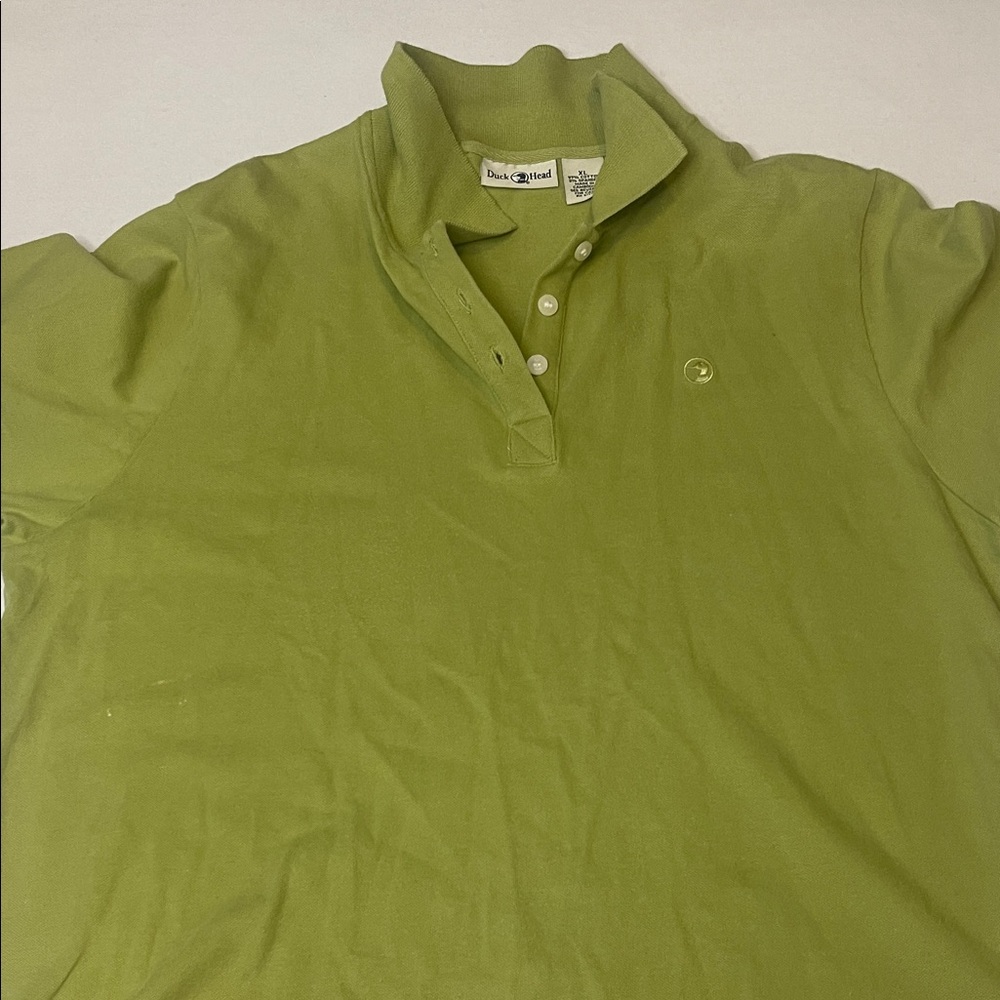 Duck Head Men's‎ Green Polo Shirt